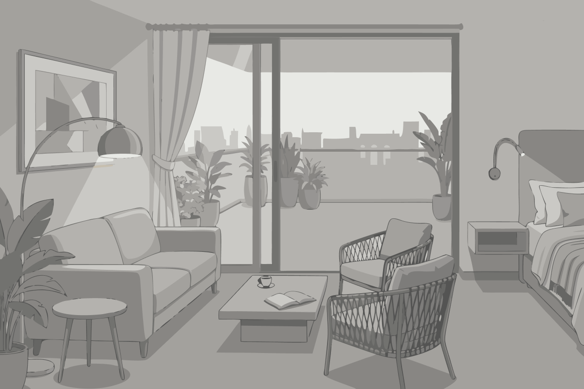 Two-Bedroom Townhouse